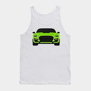 Shelby GT500 2020 Grabber-Lime + Black roof Tank Top